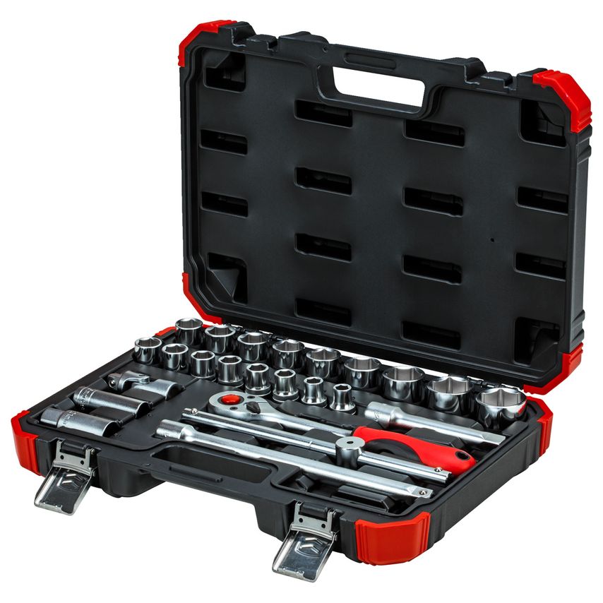 R69003024 Socket Set 1/2", 24 Pieces