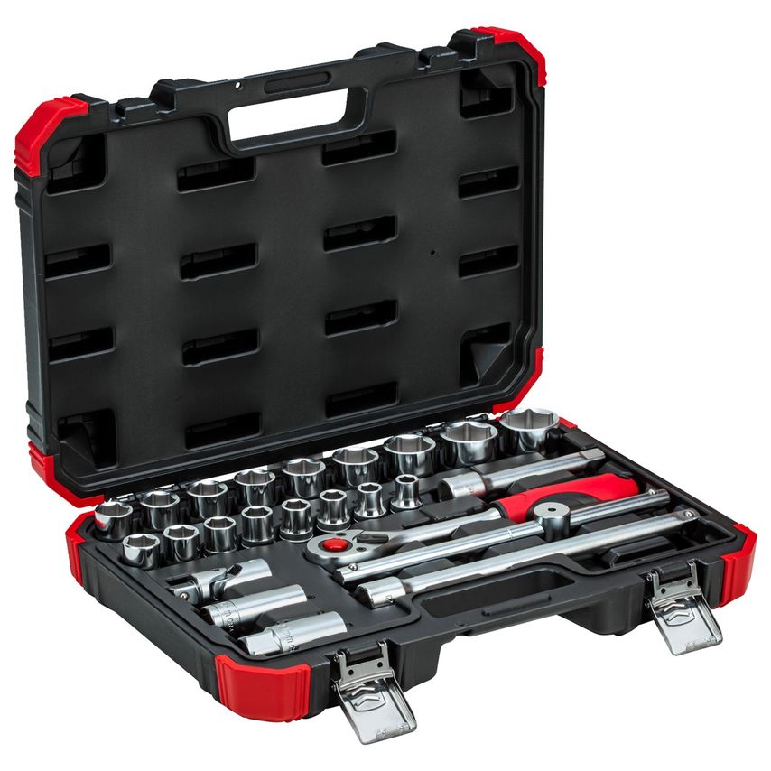 R69003024 Socket Set 1/2", 24 Pieces