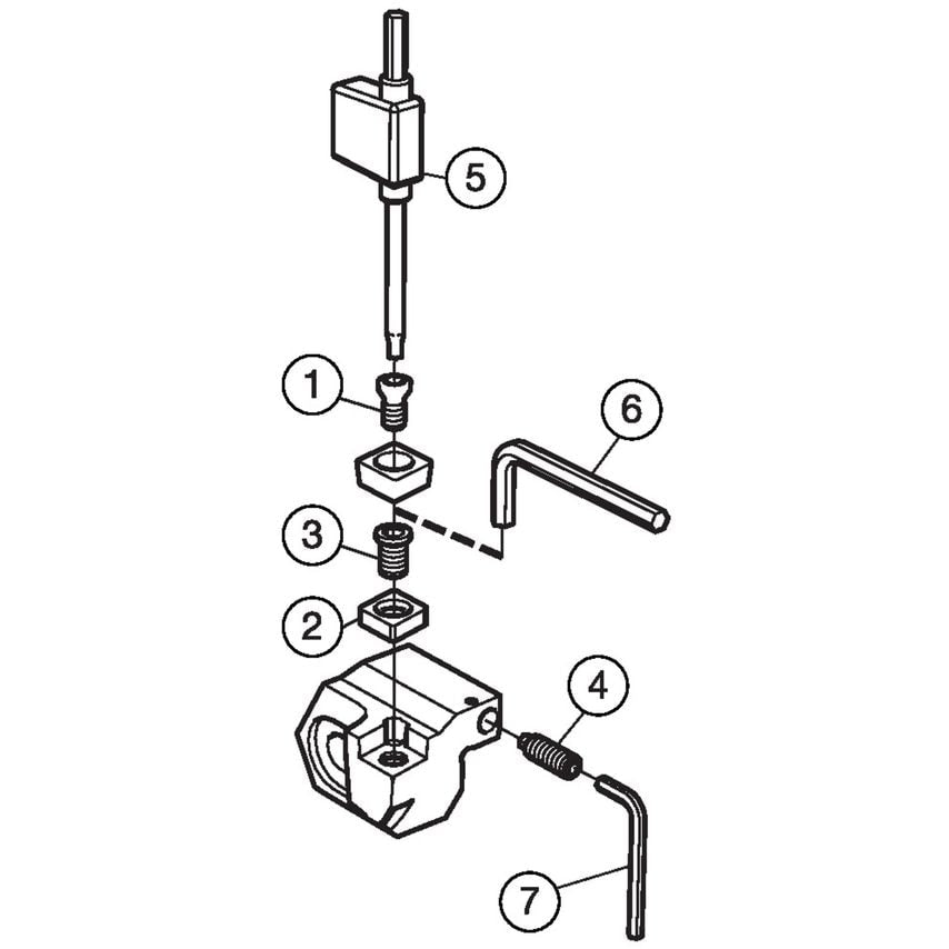 R820I-AR26SCLC12A Slide for CoroBore