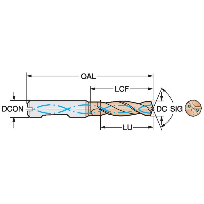 R840058050W1A 1220 Delta C Drill