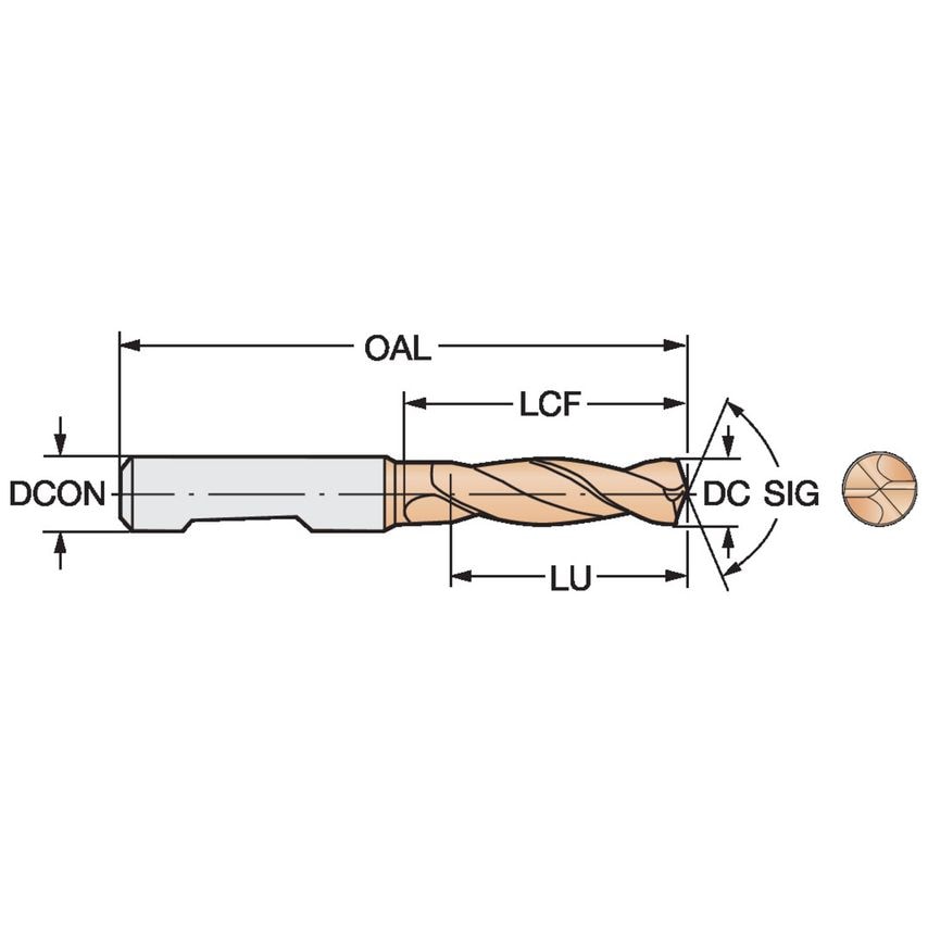 R840080030W0A 1220 Delta C Drill