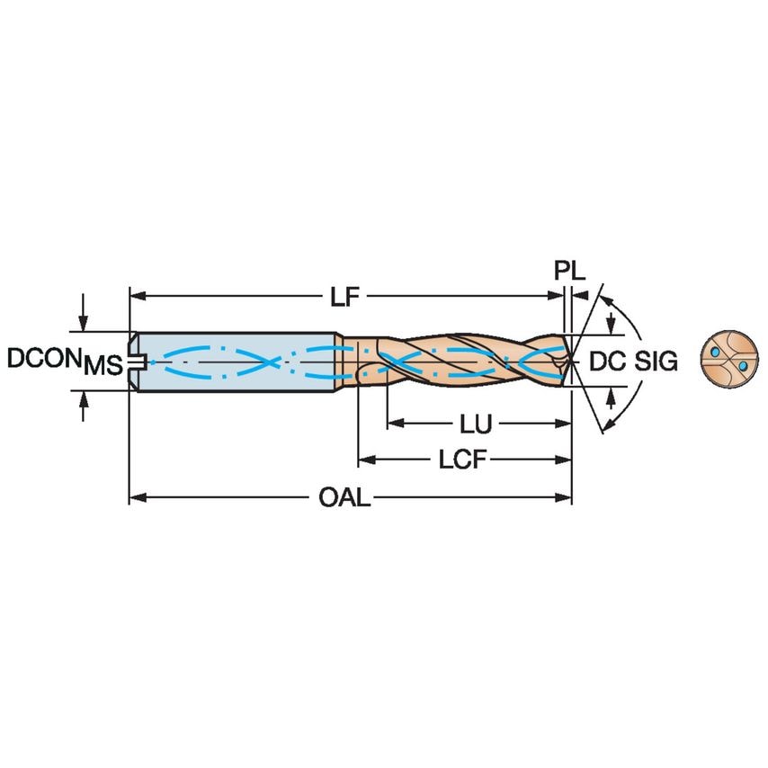 R846-0860-30-A1A 1220 CoroDrill