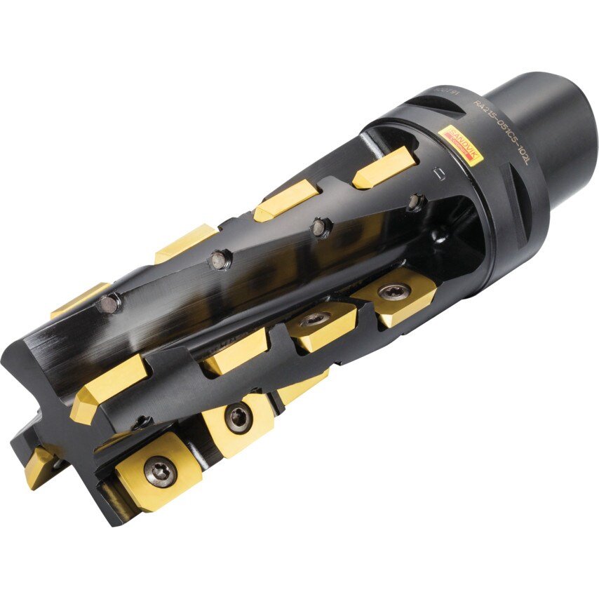 RA215-076C8-152L Long Edge Square Shoulder Milling Cutter