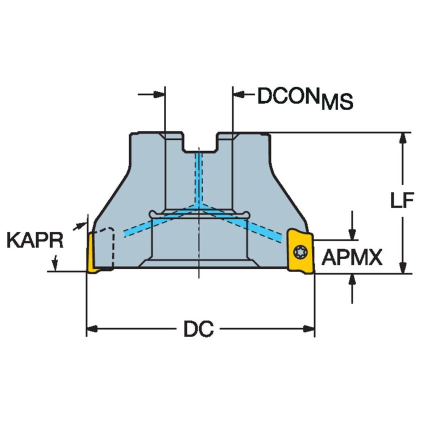 RA390-100J31.75-18M Face Mill
