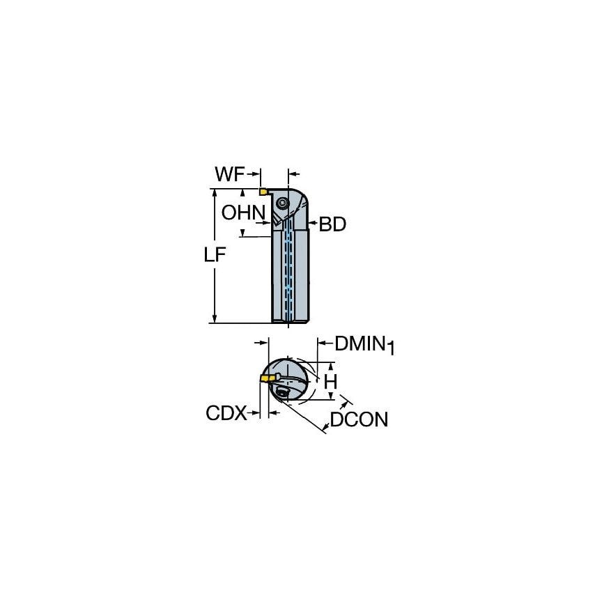 RAG151.32-40T-60 Boring Bar