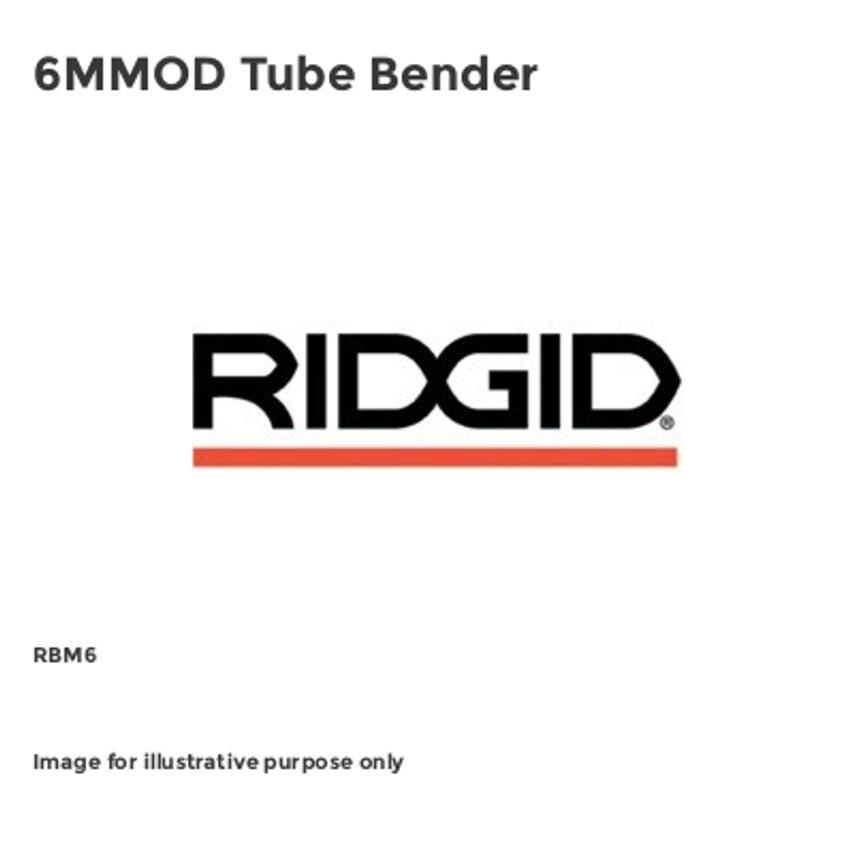 RBM6 6MMOD Tube Bender