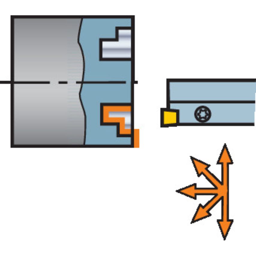 RF123H13-2020B-132BM Shank Tool