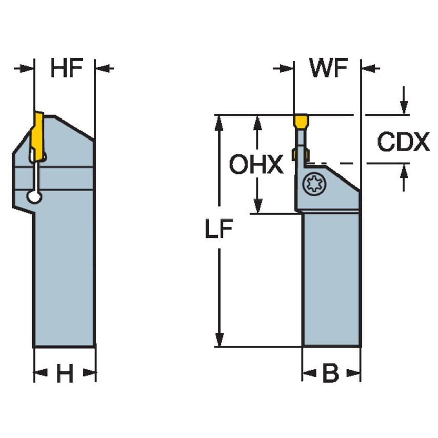 RF123H253232BM Toolholder