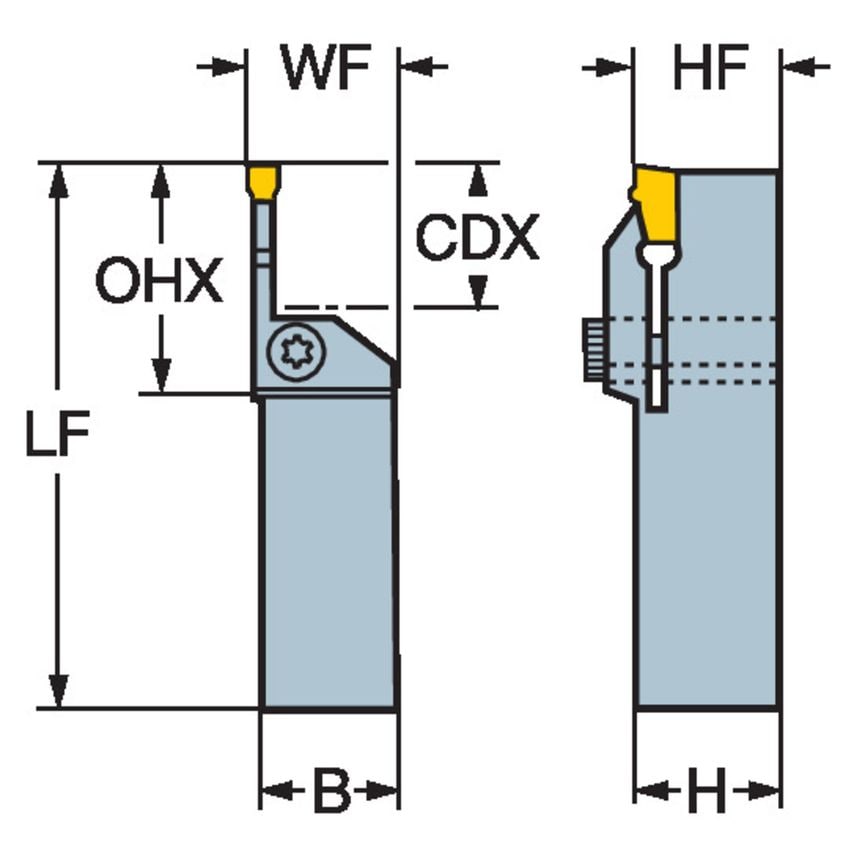 RF151.23-3225-50M1 Toolholder