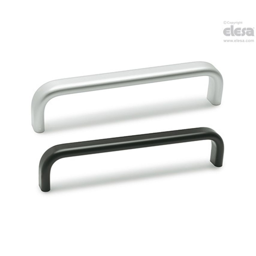 RH-MF Bridge handles Oval flat cross section aluminium RHMF-20.180.01