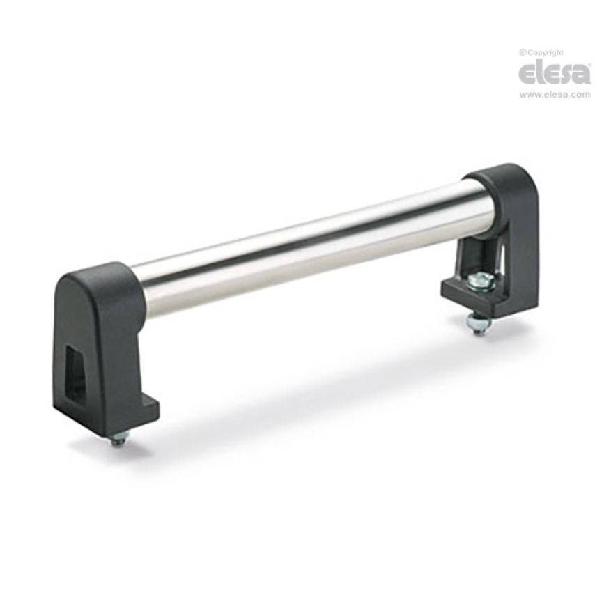 RH-RR Tubular handles Technopolymer and aluminium or stainless steel AISI 304 stainless steel RHRR-30.600.37