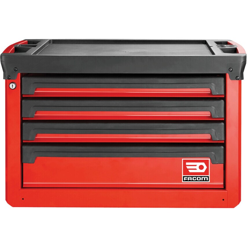 ROLL.M3A Chest 4 Drawers Red