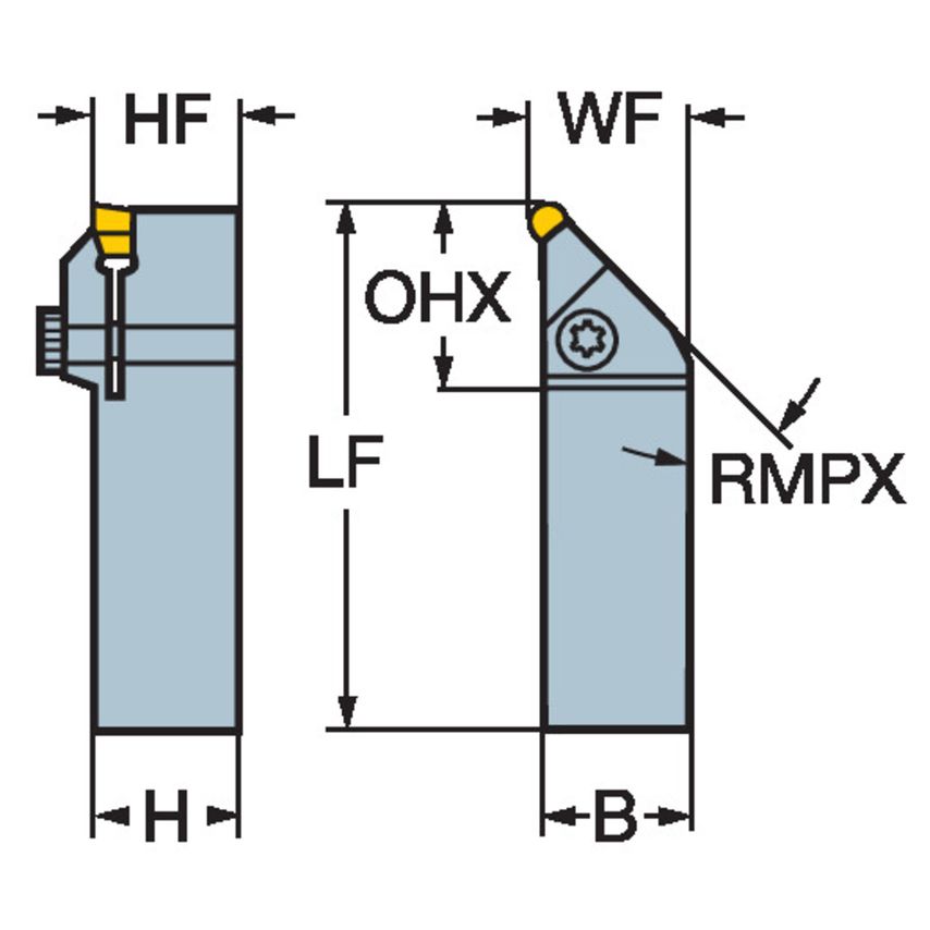 RS151.22-2525-40 Toolholder