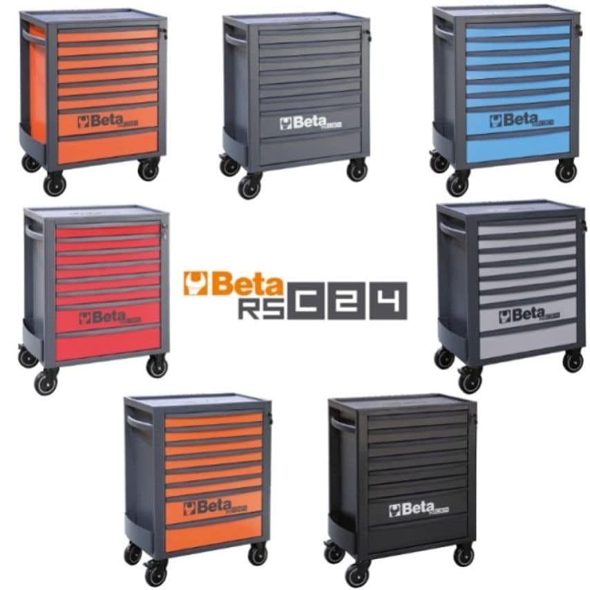 RSC24/8-FO-Mobile Roller Cabinet 8 Drawers