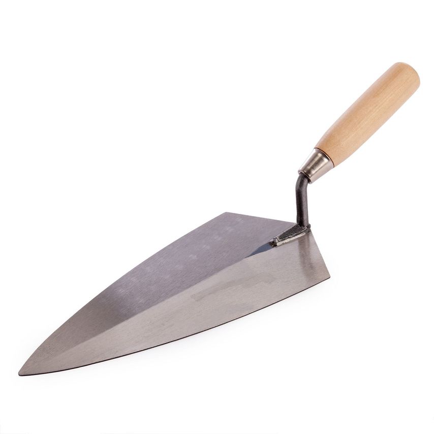 RTR10111 Phillidelphia Pattern Brick Trowel with Wooden Handle 11IN