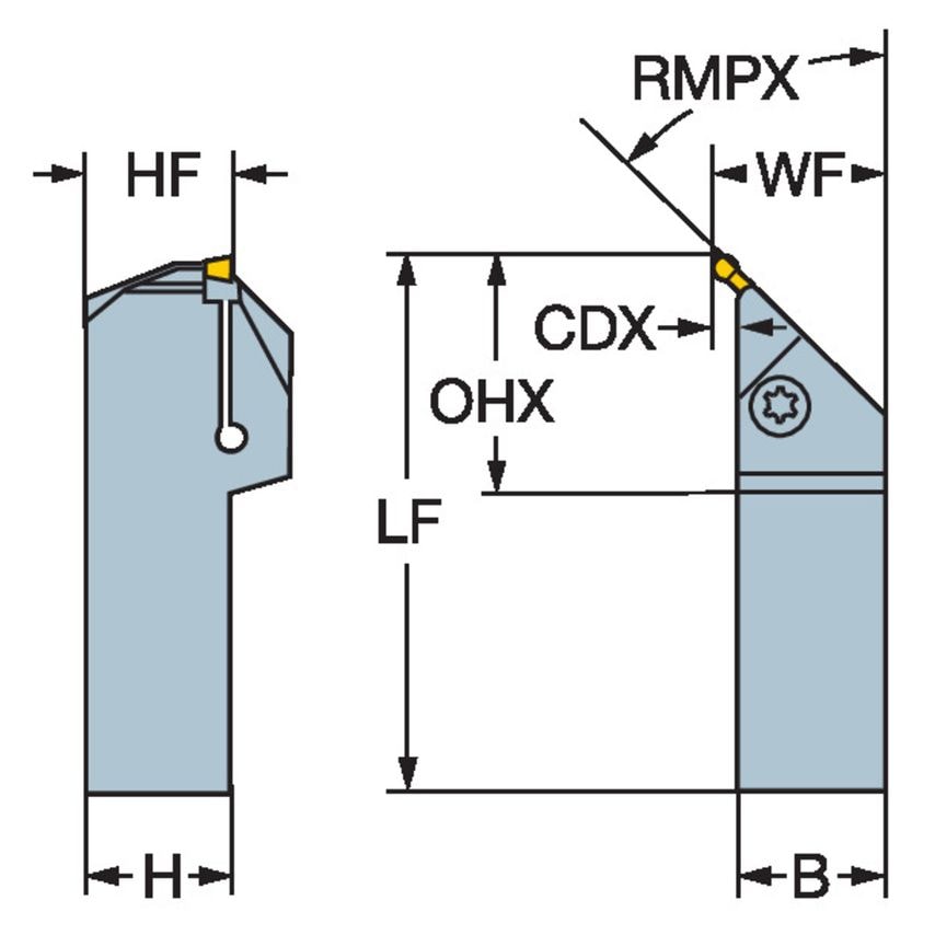 RX123G04-2020B-045 Boring Bar