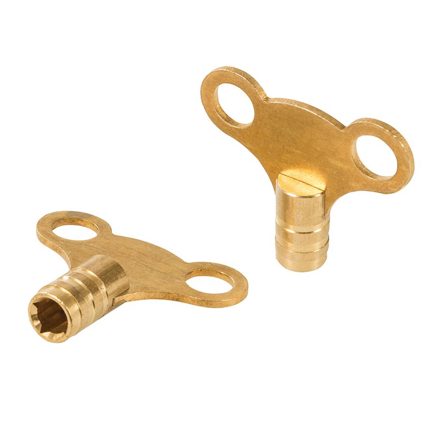 Radiator Bleed Keys Clock Type 2pk 2pk
