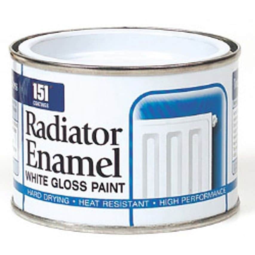 Radiator Enamel 180ml White Gloss