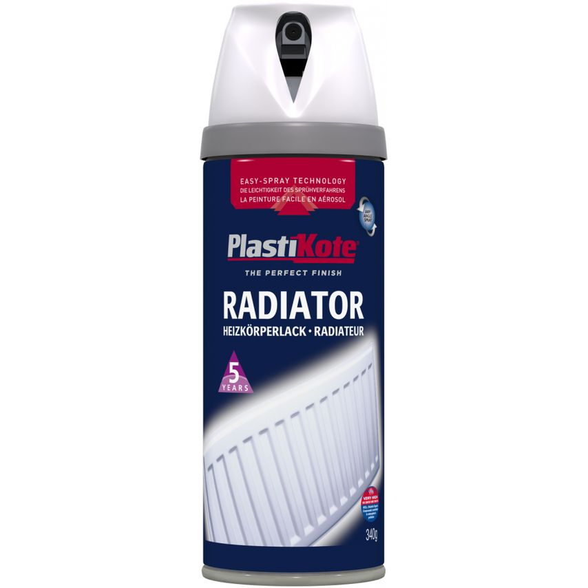 Radiator Spray Paint 400ml Gloss White