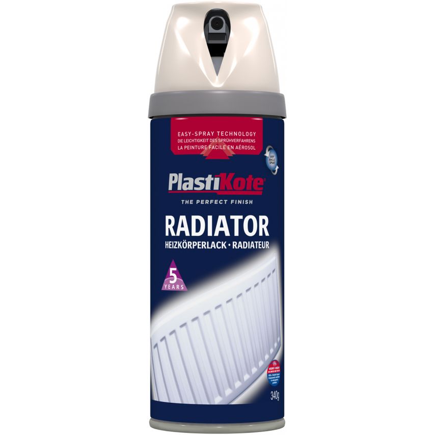 Radiator Spray Paint 400ml Magnolia