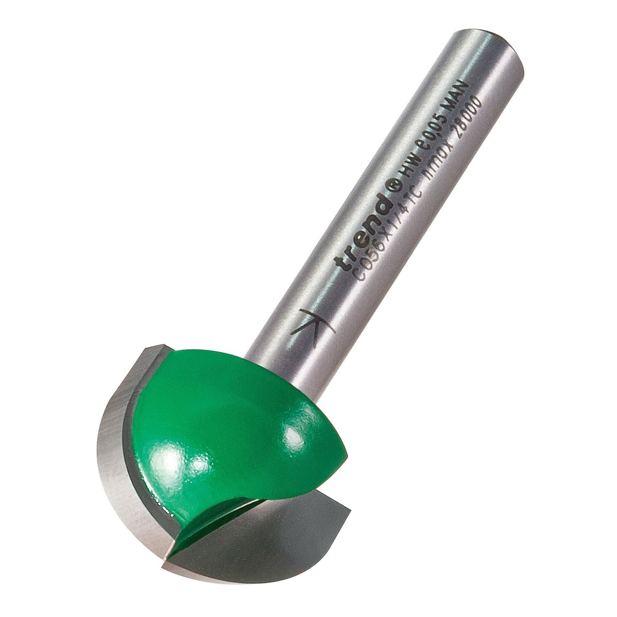 Radius 9.5mm Radius x 19.1mm Diameter - C056X1/4TC