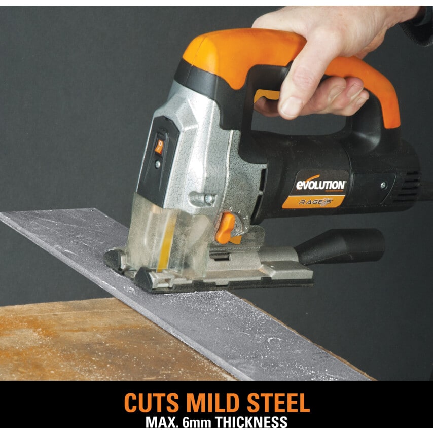 Rage 7-S 710W Multi-Purpose Jig Saw Variable Speed Control - 230V