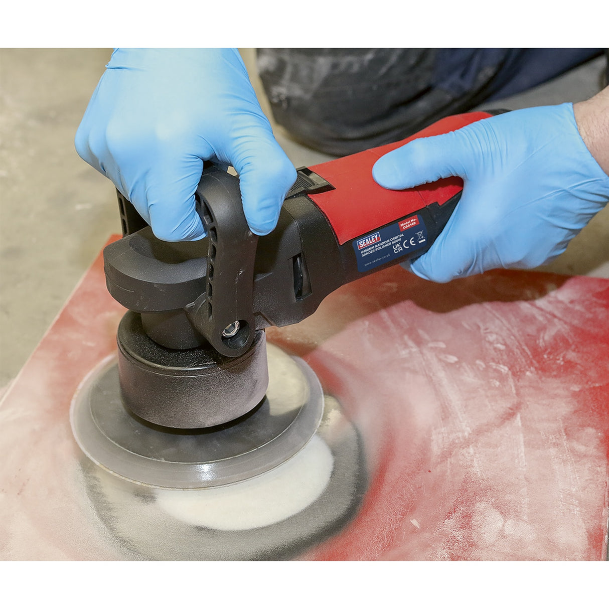 Random Orbital Dual Action Sander/Polisher 150mm 600W/230V