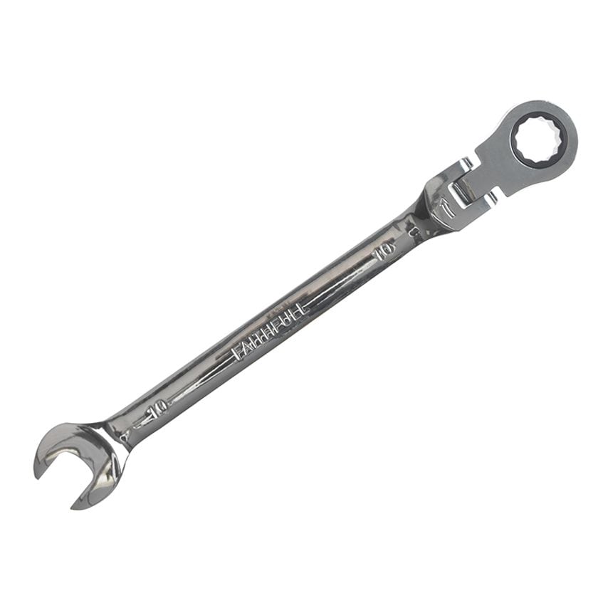 Ratchet Combination Spanner Flex Head CV 10mm FAISPARAT10