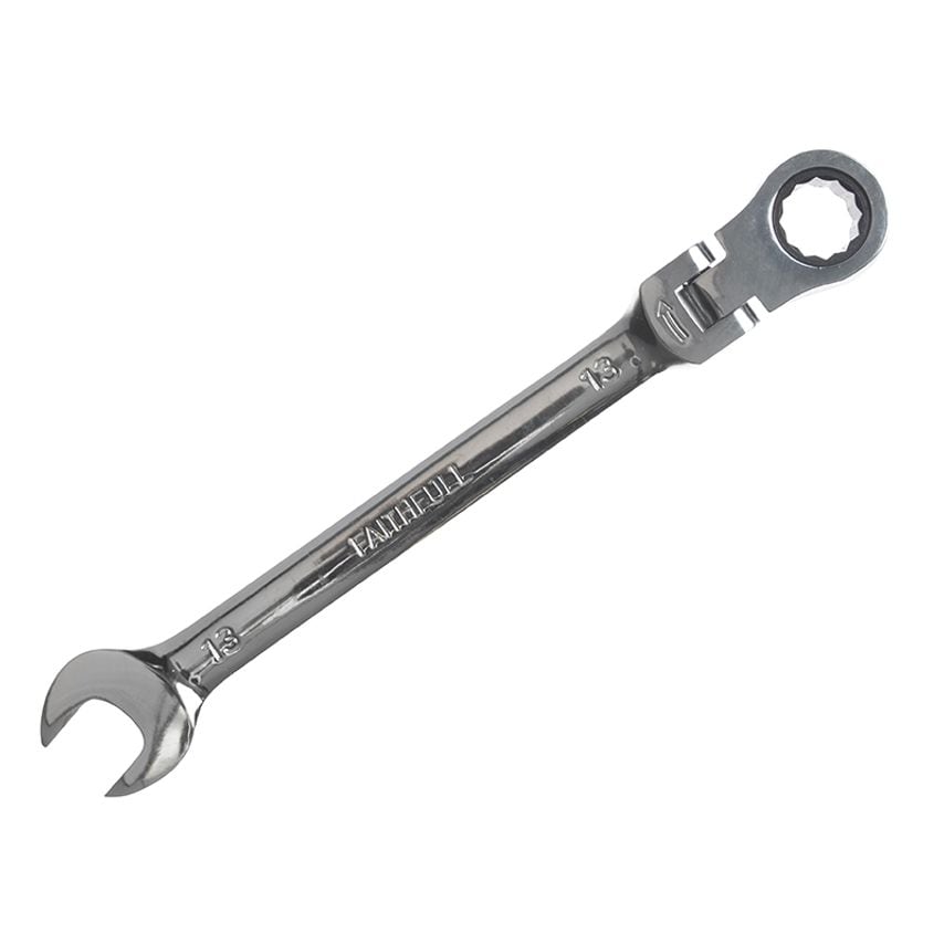Ratchet Combination Spanner Flex Head CV 13mm FAISPARAT13