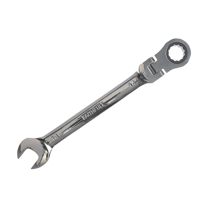 Ratchet Combination Spanner Flex Head CV 14mm FAISPARAT14