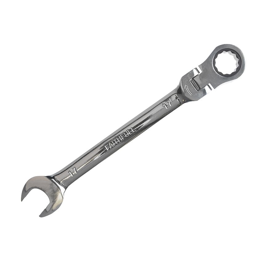 Ratchet Combination Spanner Flex Head CV 17mm FAISPARAT17