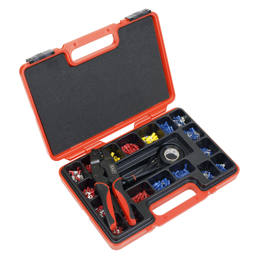 Ratchet Crimping Tool Kit 552 Piece