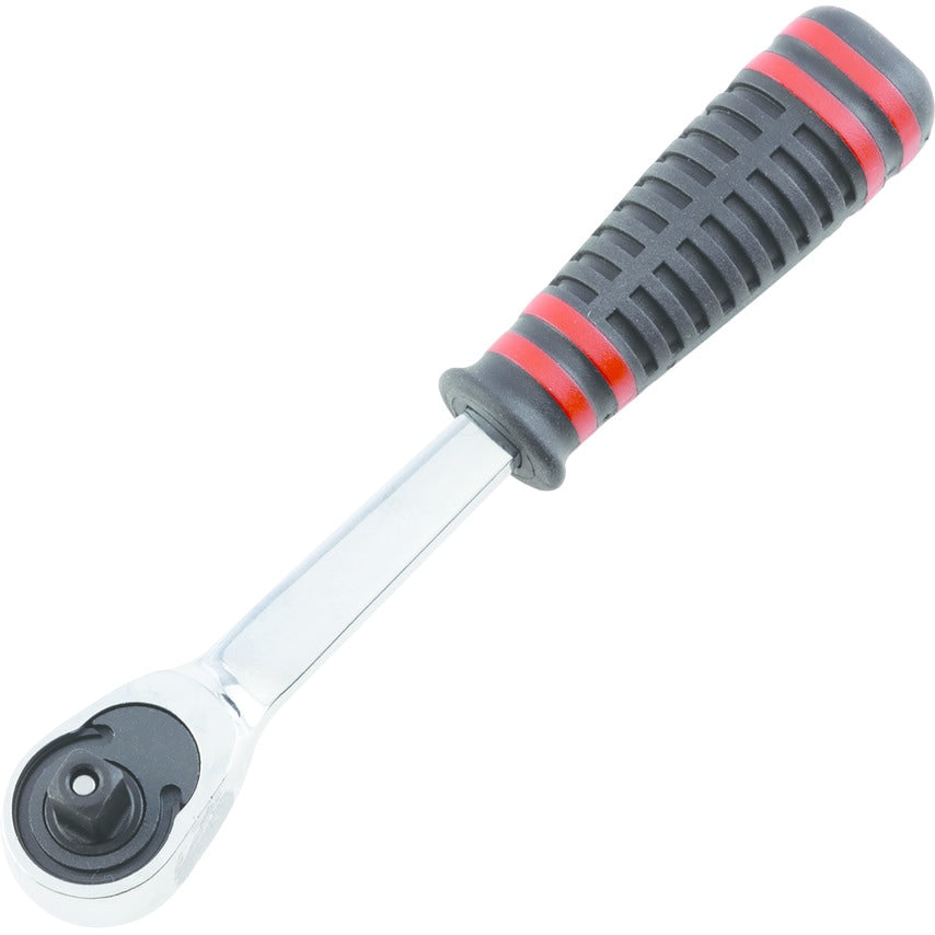Ratchet Handle (Rubber Grip) 1/4" Square Drive