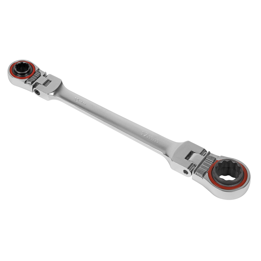 Ratchet Ring Spanner 4 in 1 Flexi-head Reversible Metric Platinum Series