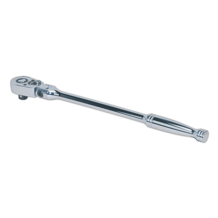 Ratchet Wrench Flexi-head 300mm 3/8" Square Drive Pear-head Flip Reverse