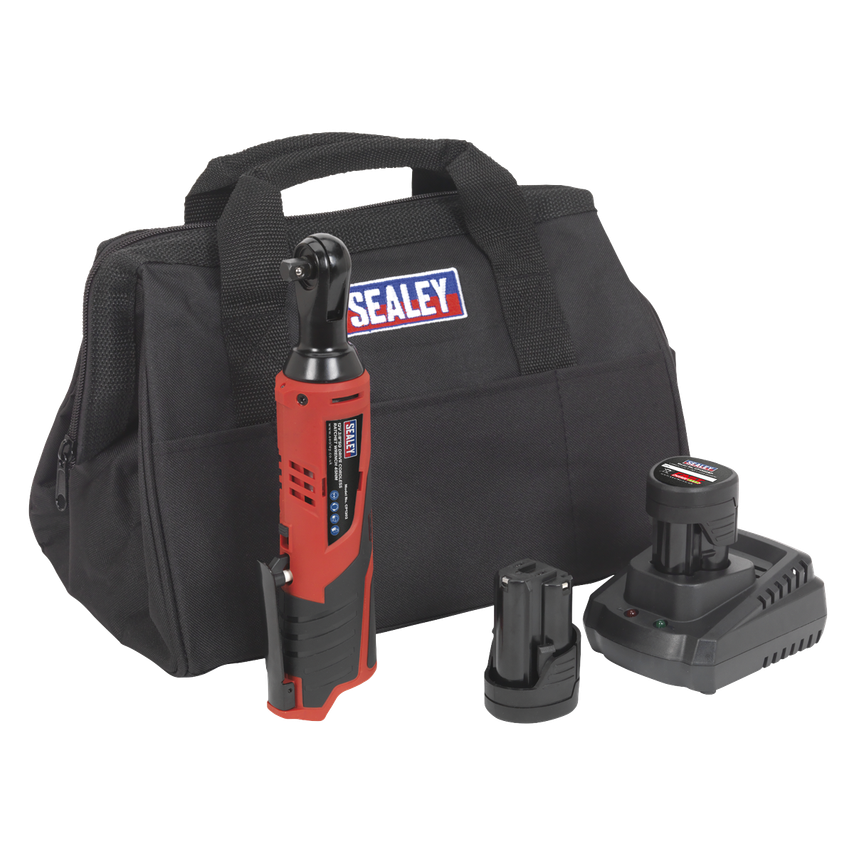 Ratchet Wrench Kit 3/8"Sq. Drive 12V Li-ion - 2 Batteries