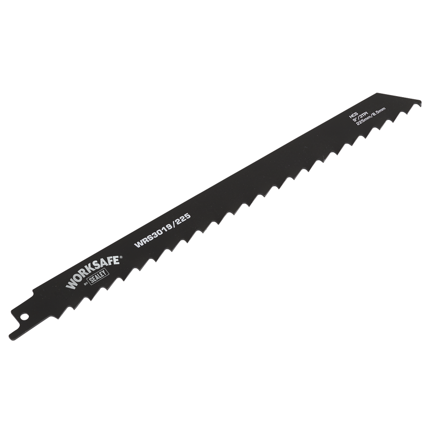 Reciprocating Saw Blade Wood 225mm 3tpi, Pack of 5