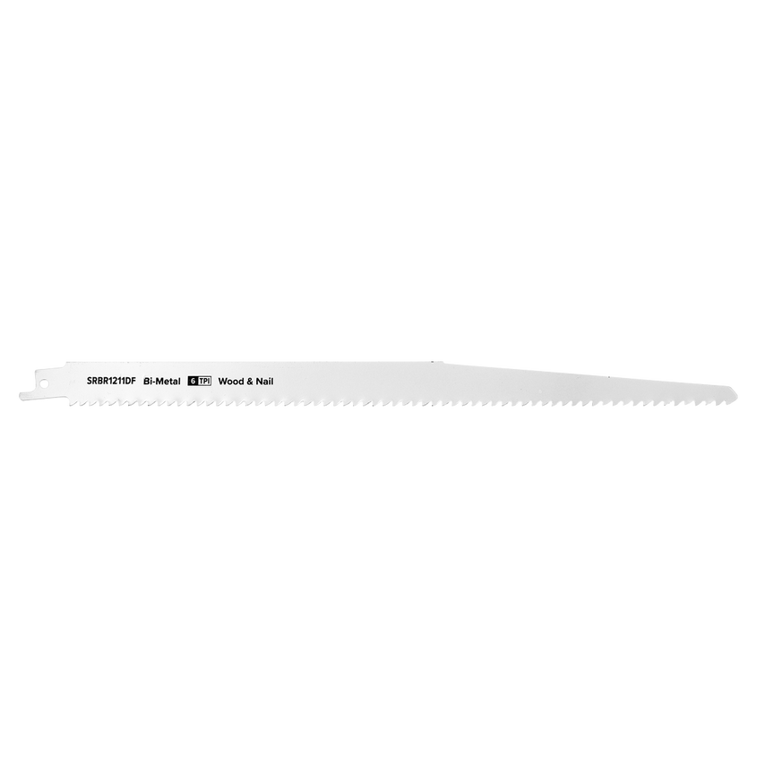 Reciprocating Saw Blade Wood & Nail 300mm 6tpi - Pack of 5