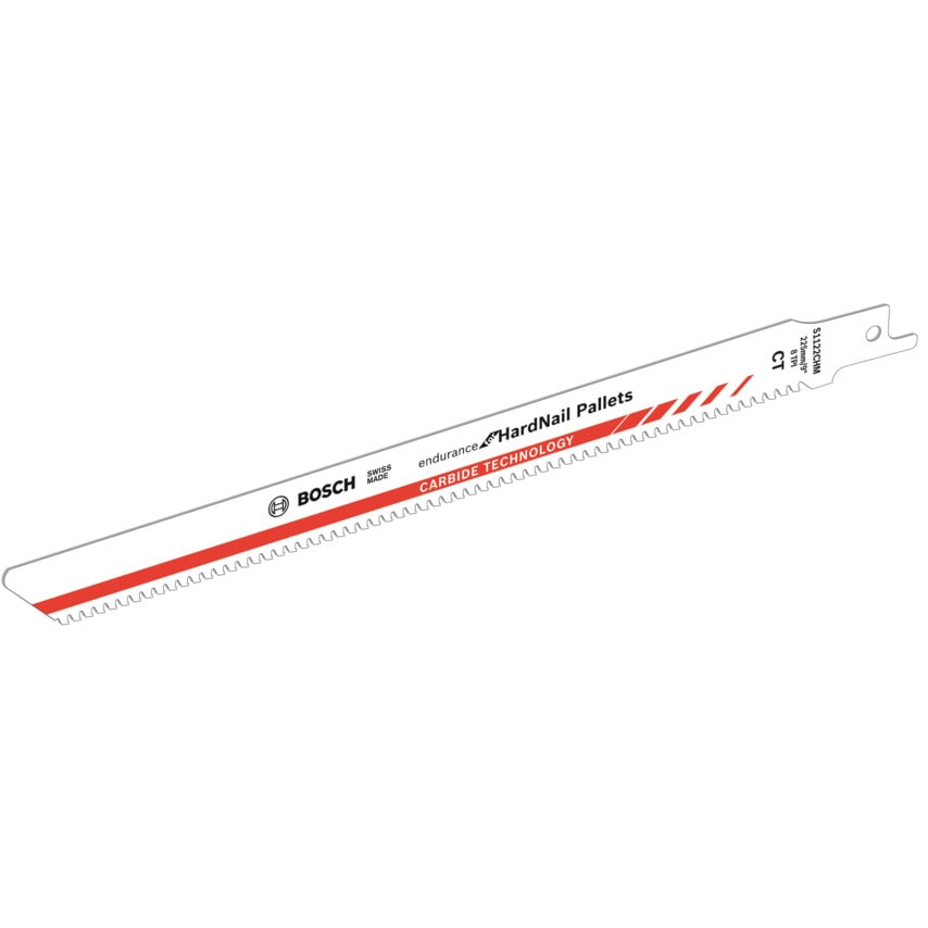 Reciprocating Saw Blades, Carbide, for Hard Nail Pallets (Pk-100)