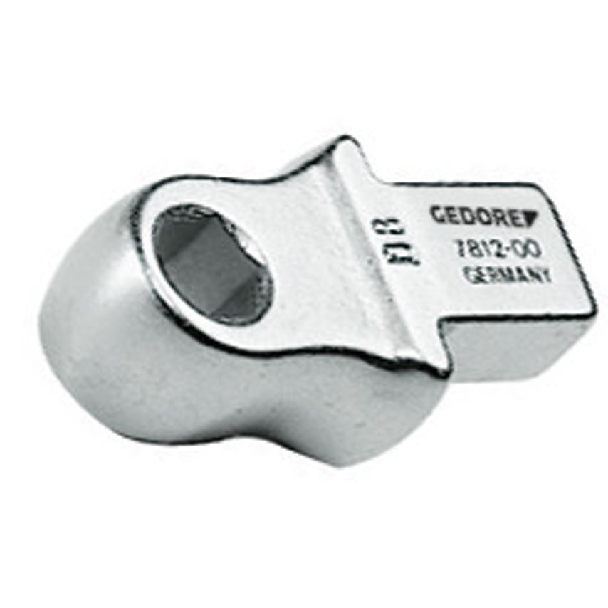 Rectangular bit holder 9x12, 1/4"