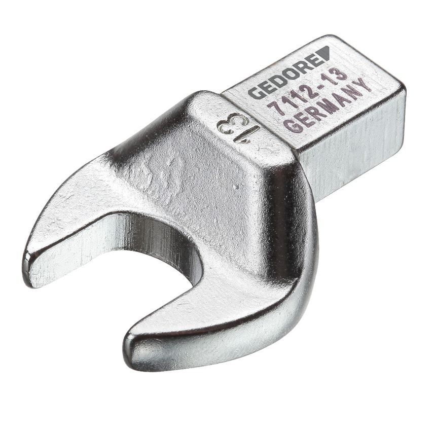 Rectangular open end fitting SE 9x12 10 mm