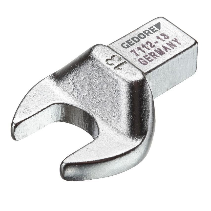 Rectangular open end fitting SE 9x12 11 mm