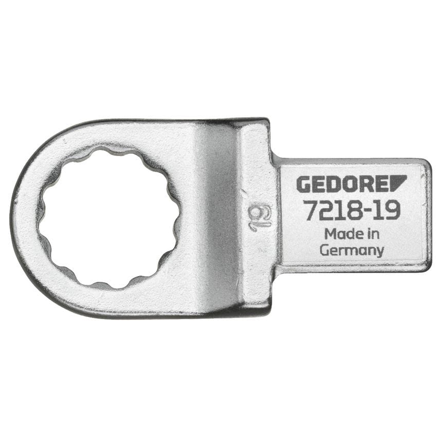 Rectangular ring end fitting SE 14x18 15 mm