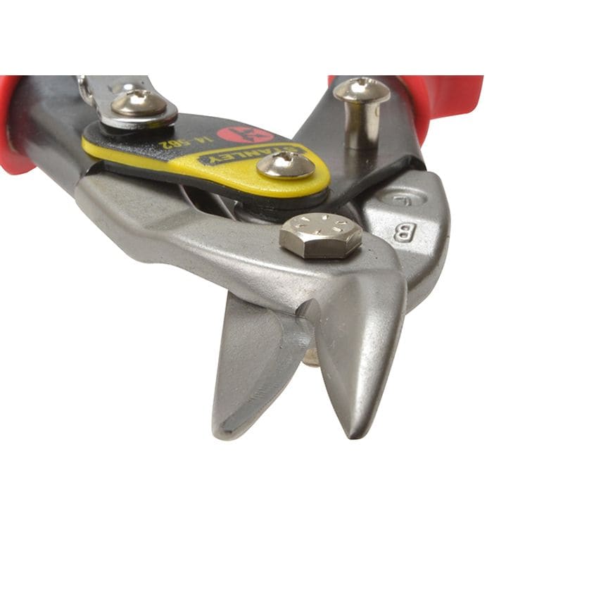 Red Aviation Snips Left Cut 250mm (10in) STA214562