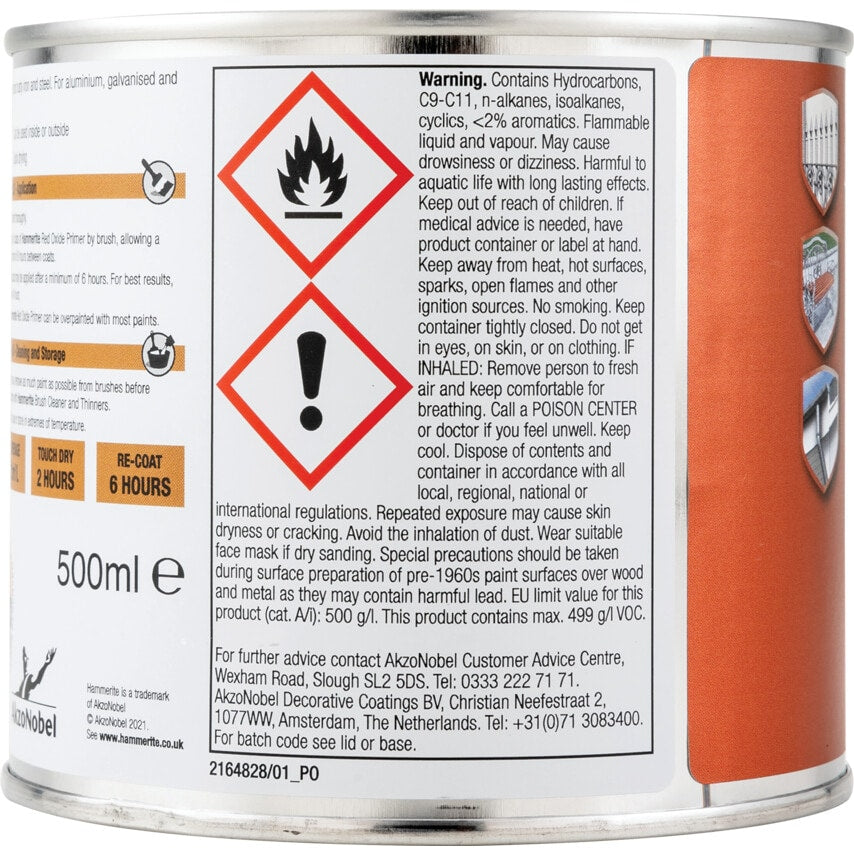 Red Oxide Primer, 500ml