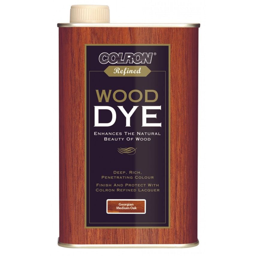 Refined Wood Dye 250ml Georgian Medium Oak