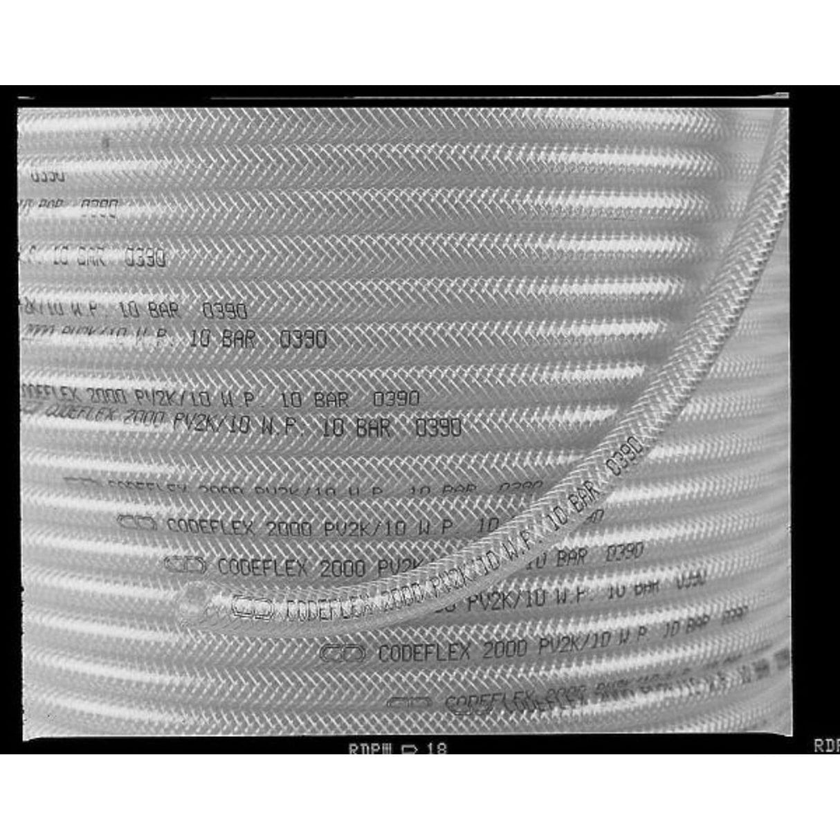 Reinforced PVC Braided Hose (Metric) - Pvcb 8R Pvcb 8R - PVCB 8R