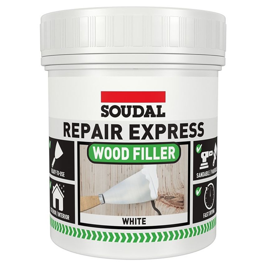 Repair Express Wood Filler - White - 400gm