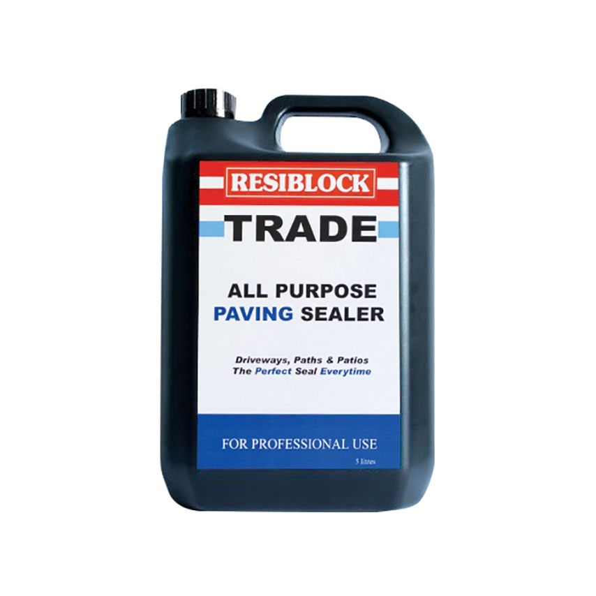 Resiblock All Purpose Paving Sealer 5 litre (Trade) EVBRBT5L