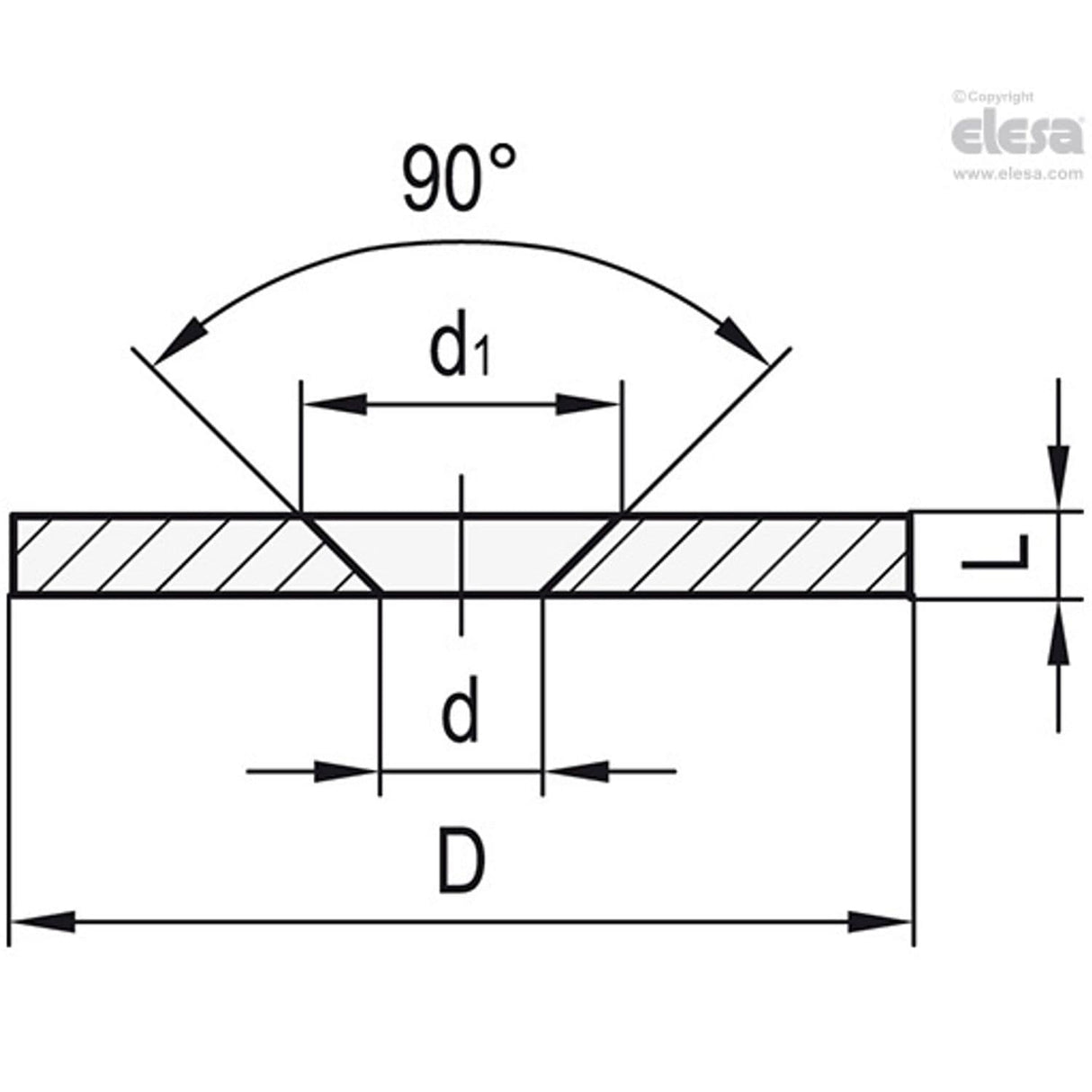 Retaining Magnet Disk-RMV-27-A-NI